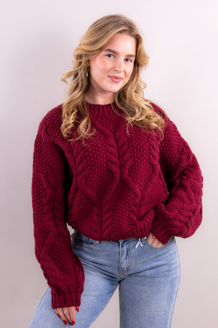 Dana cable knit