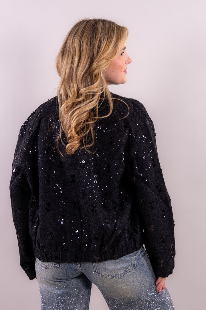 Nicci glitter jacket