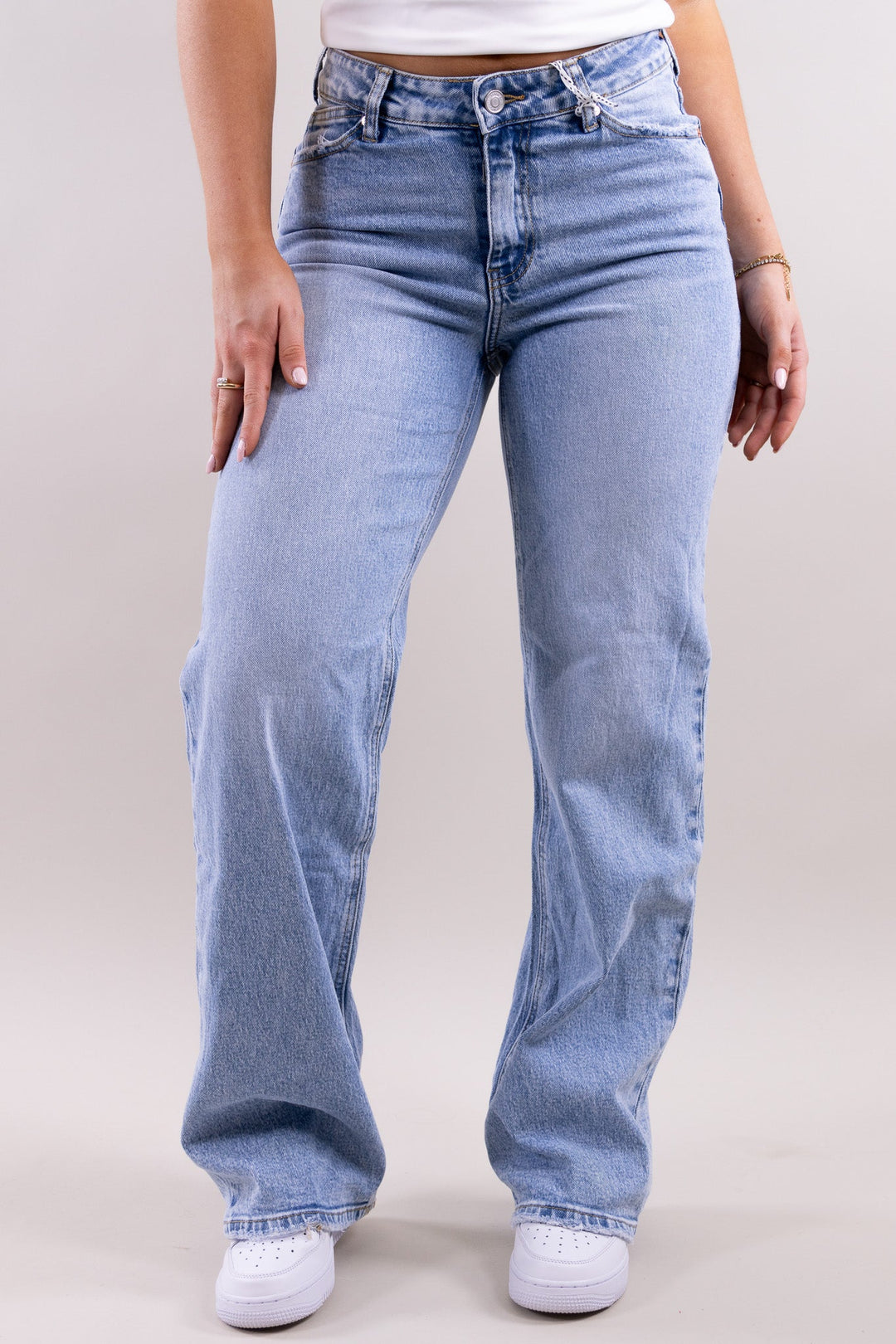 Lumi mid waist jeans - stretch