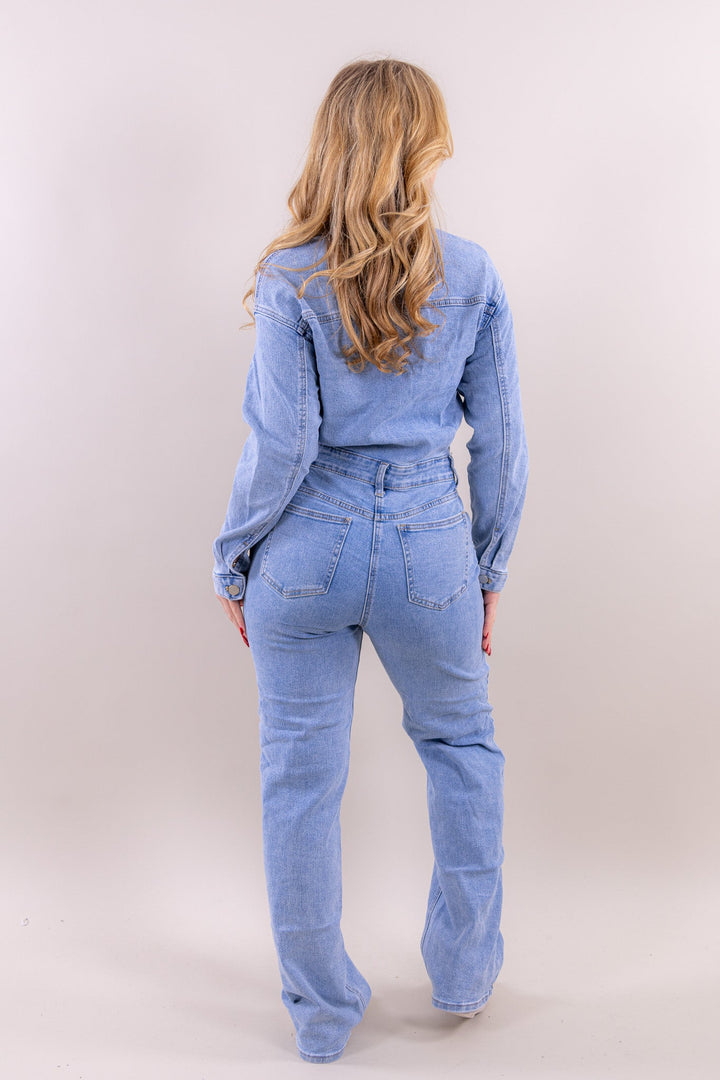 Milou denim suit