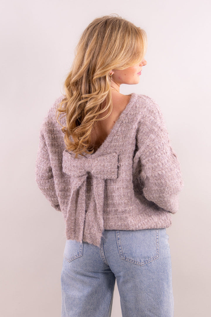 Madelon bow knit