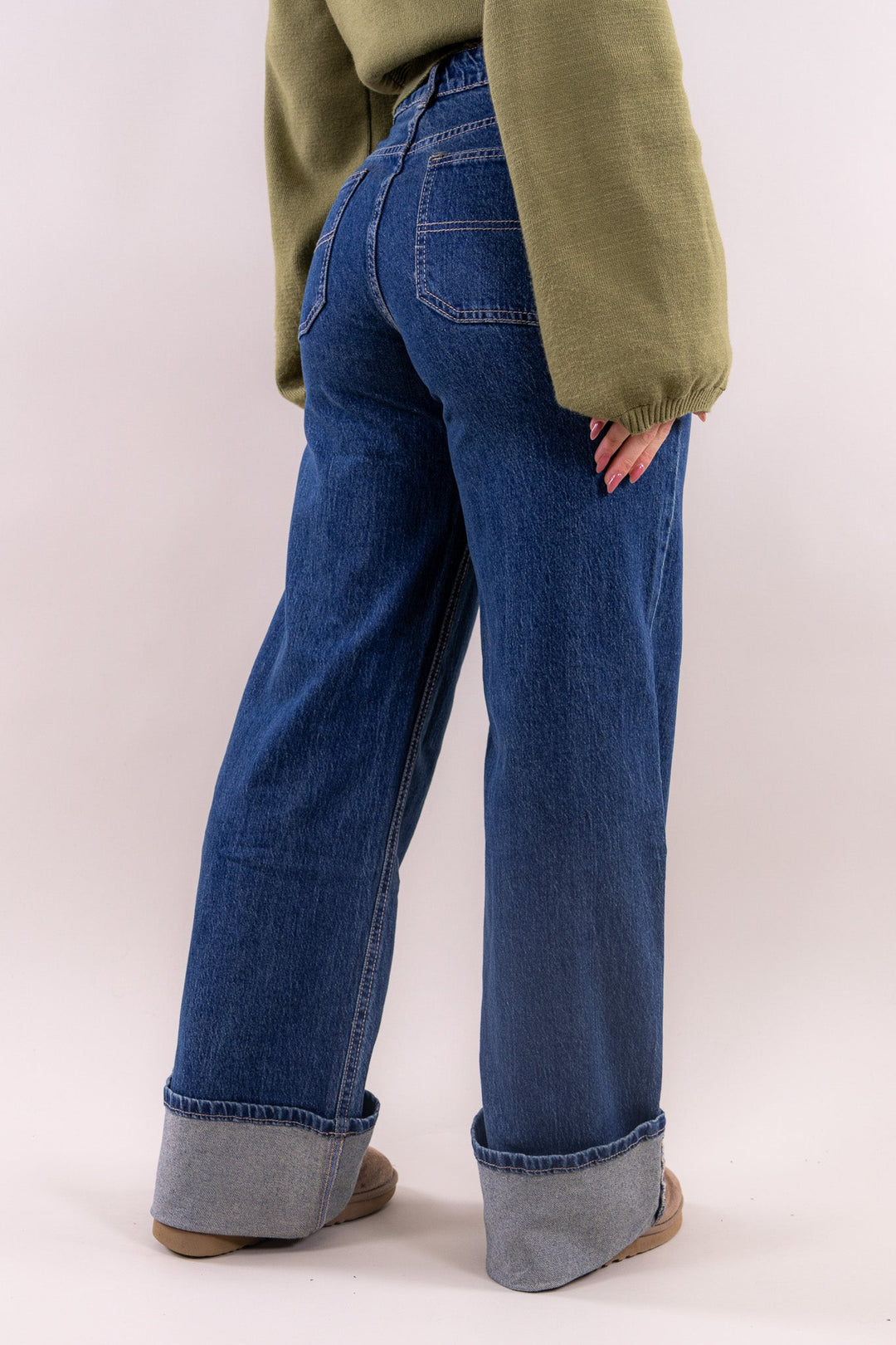 Diede wide leg jeans