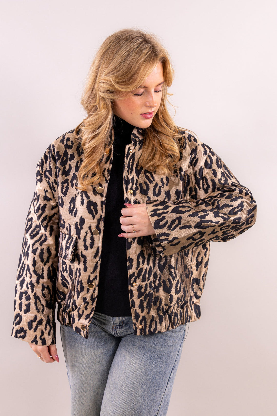 Nina leopard jacket