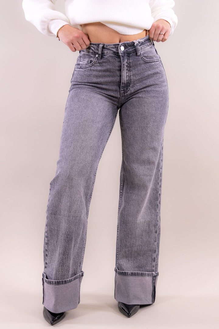 Fay wide leg jeans